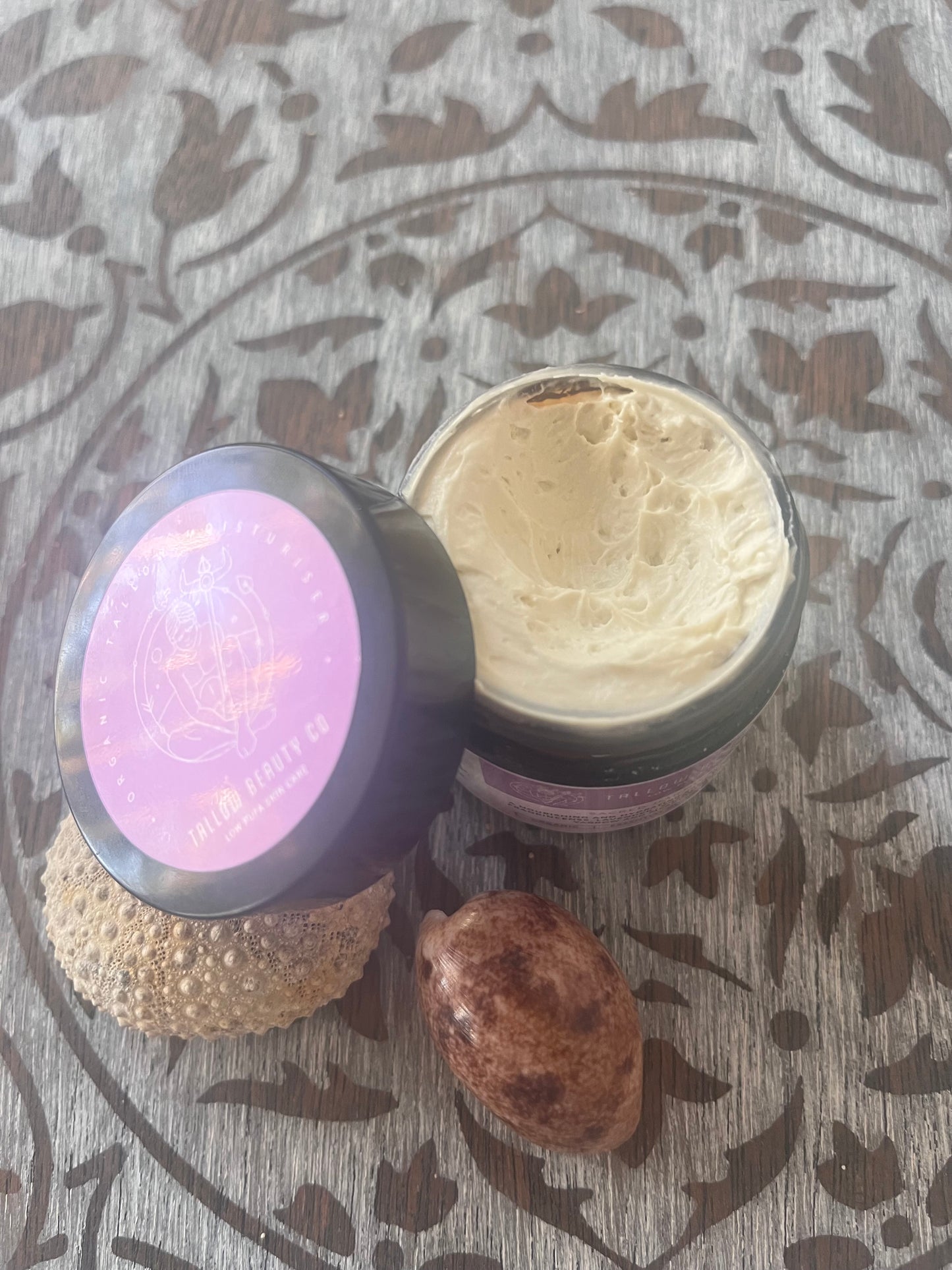 TALLOW BALM INFUSED WITH FRANKINCENSE, LAVENDER, CHAMOMILE, CALENDULA, YARROW & MEADOWSWEET,  SACRED HARMONY