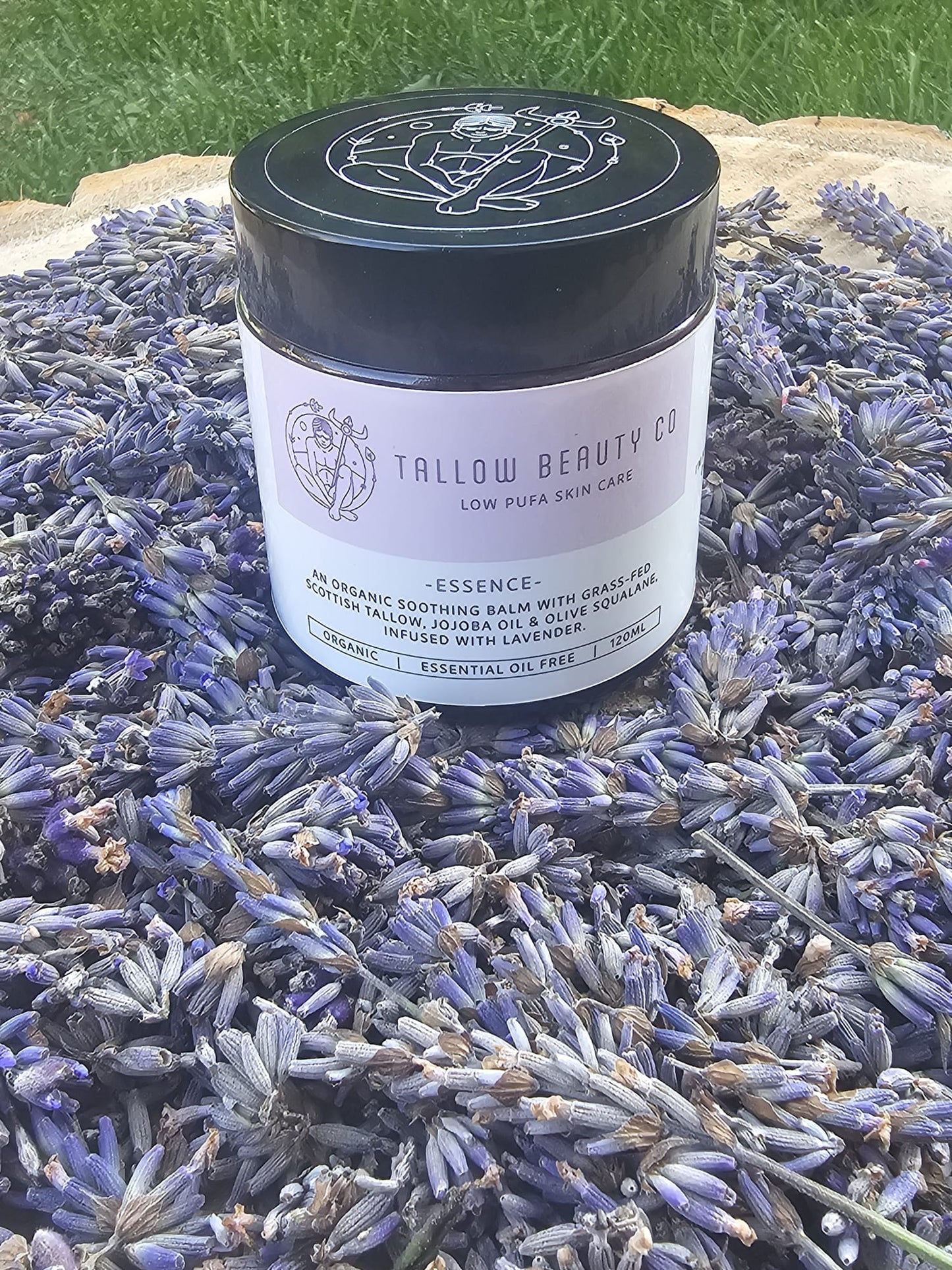 TALLOW BALM INFUSED WITH ORGANIC LAVENDER, ESSENCE120ml