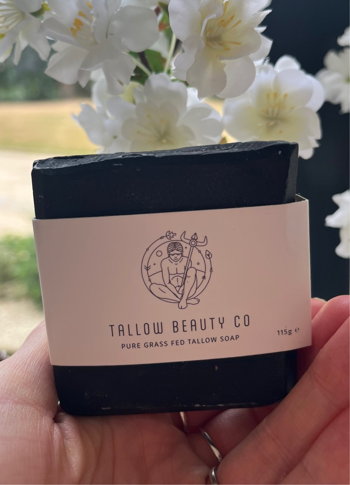 TALLOW SOAP, ACTIVATED CHARCOAL.