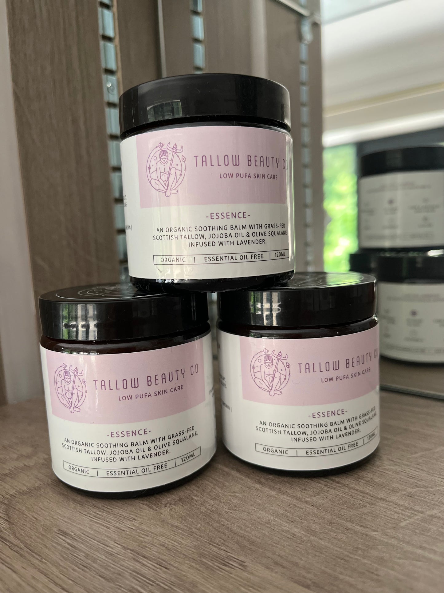 TALLOW BALM INFUSED WITH ORGANIC LAVENDER, ESSENCE120ml