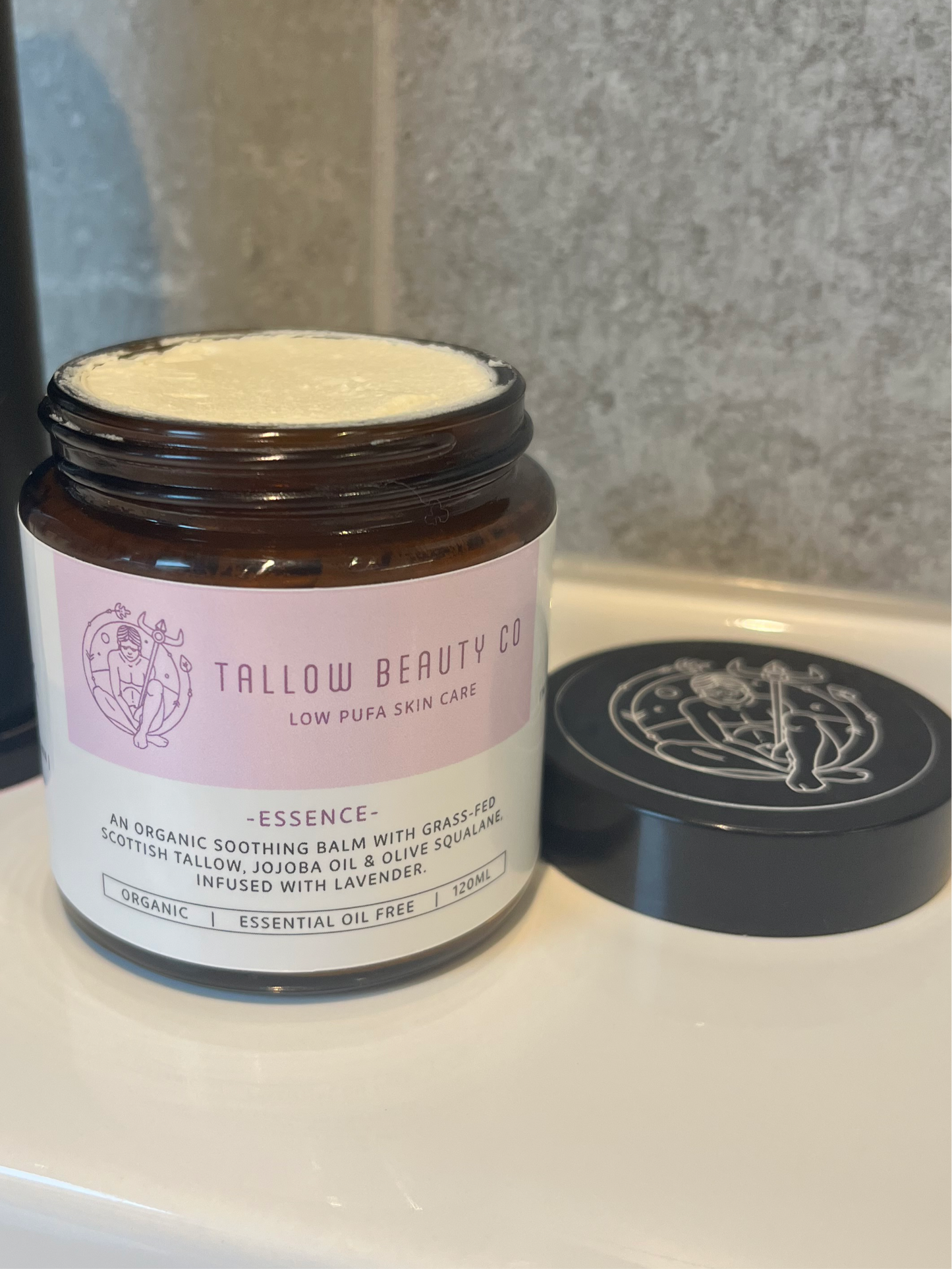 TALLOW BALM INFUSED WITH ORGANIC LAVENDER, ESSENCE120ml